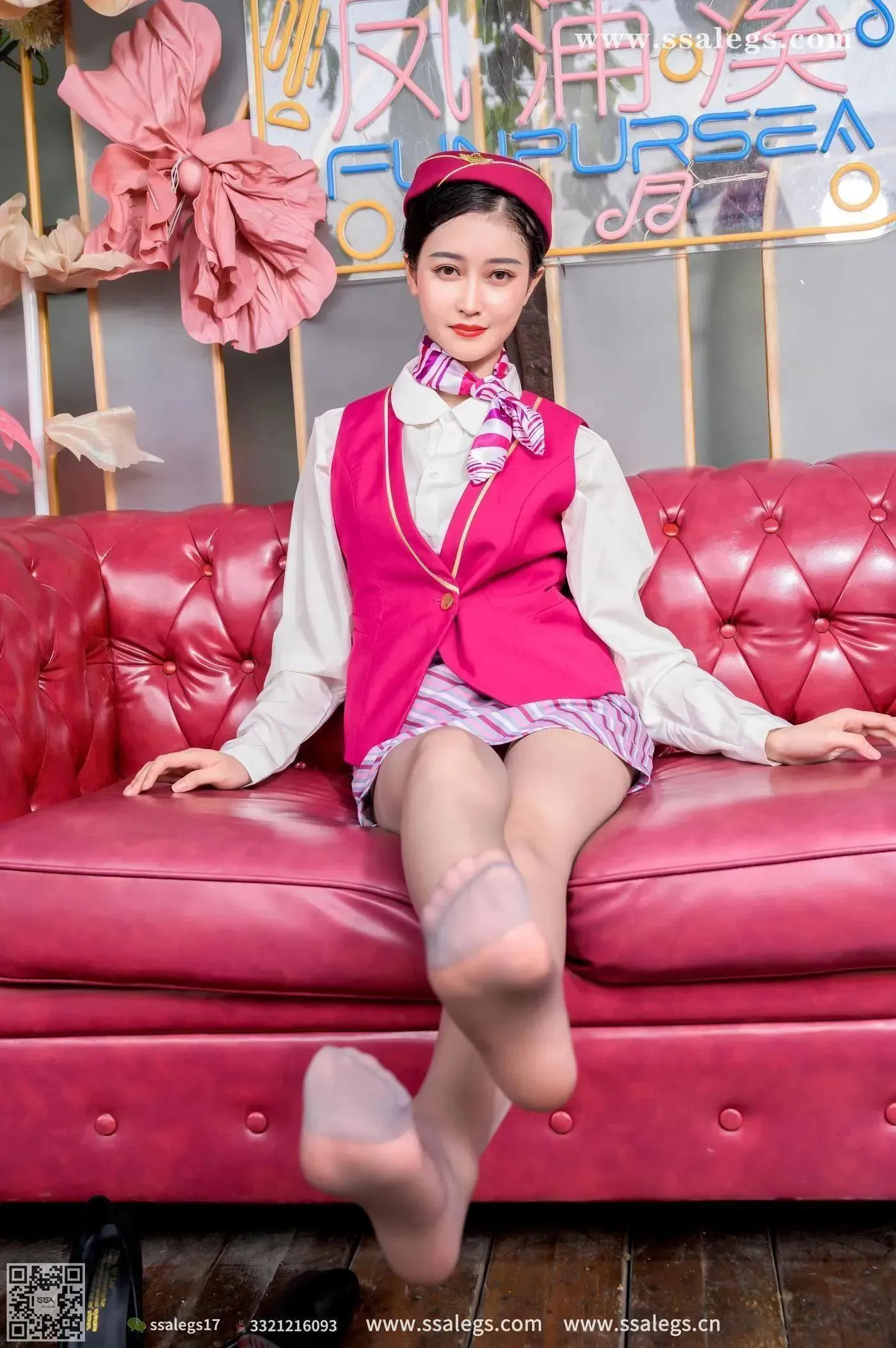 [SSA丝社]超清写真 NO.436 漫漫她的空姐梦(下)[22] [46P]插图9
